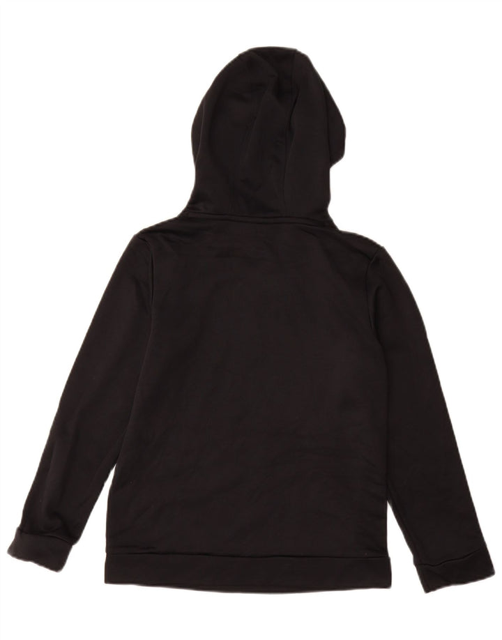 UNDER ARMOUR Mädchen-Pullover mit lockerem Grafik-Hoodie, 9–10 Jahre, mittelschwarz