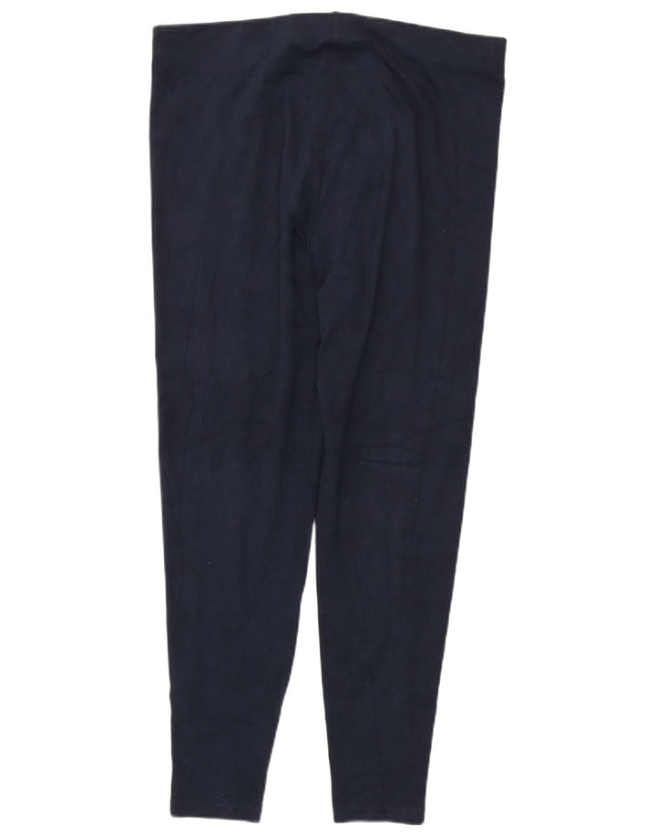 Marks & Spencer Damen Leggings UK 18 XL Marineblau Polyester