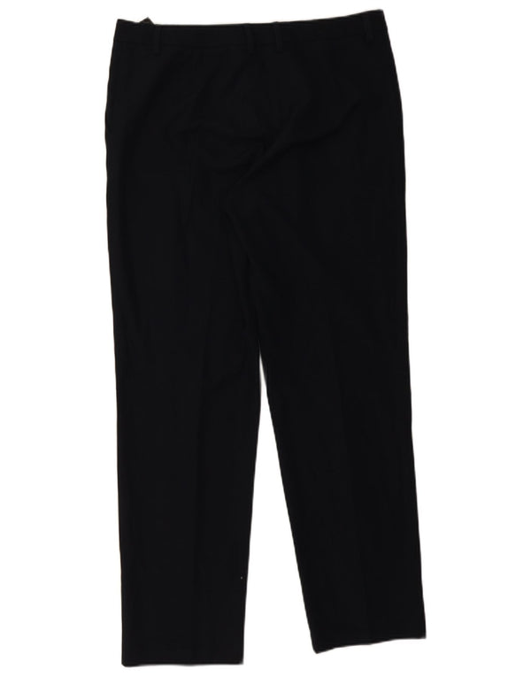 Marks & Spencer Damen Tapered Chinohose UK 14 Large W34 L29 Marineblau