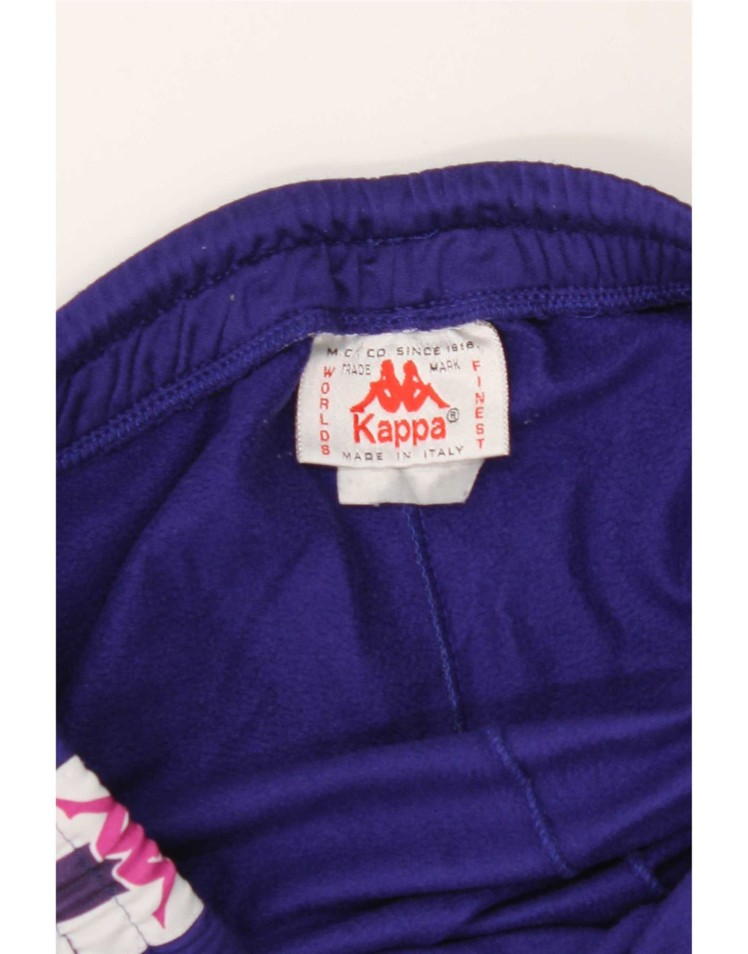 Kappa Herren Grafik-Sportshorts, groß, lila, Farbblock-Polyester