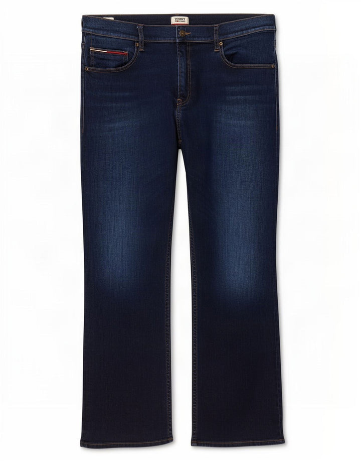 Tommy Hilfiger Damen Bootcut Jeans W38 L32 Marineblau