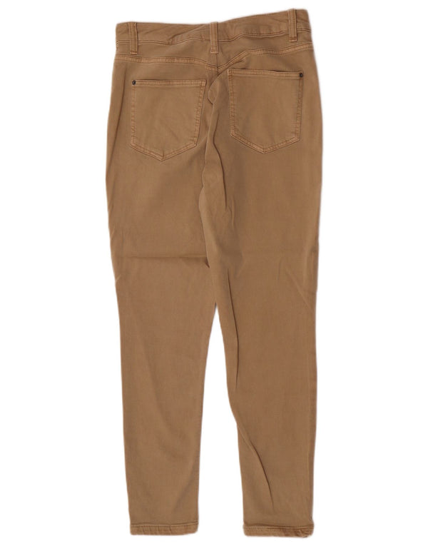 Marks & Spencer Damen Skinny Freizeithose UK 14 Large W30 L26 Braun