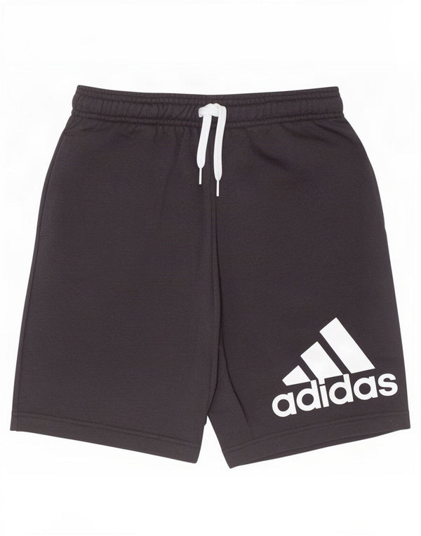 Adidas Jungen Graphic Sport Shorts 11–12 Jahre, schwarze Baumwolle
