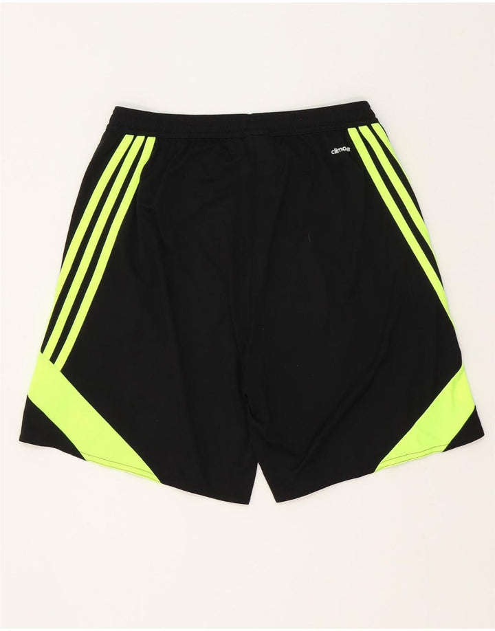 ADIDAS Herren Climalite Sport Shorts Mittelschwarzes Colourblock-Polyester