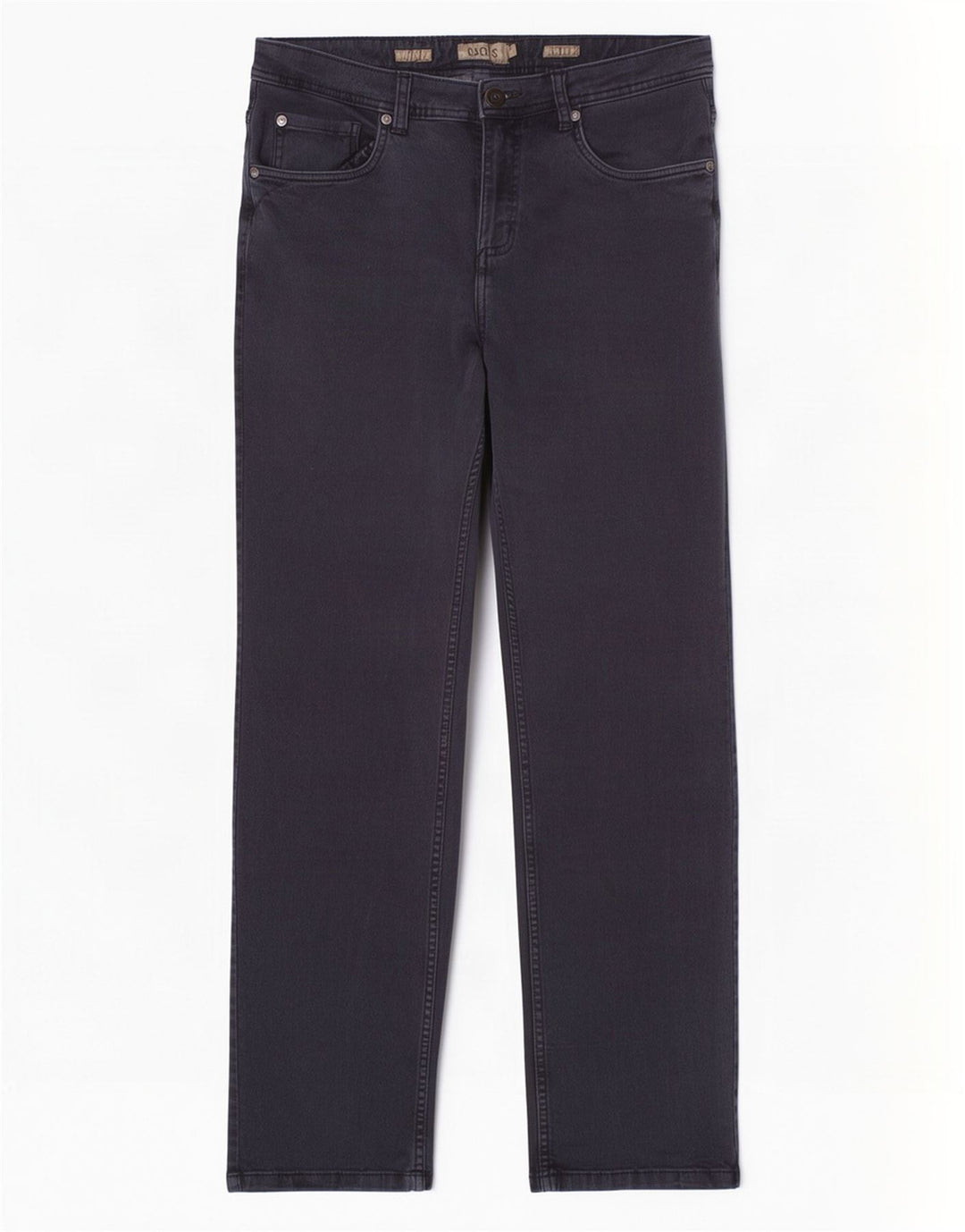 Dack's Herren Straight Jeans IT 50 Large W32 L31 Marineblau Baumwolle