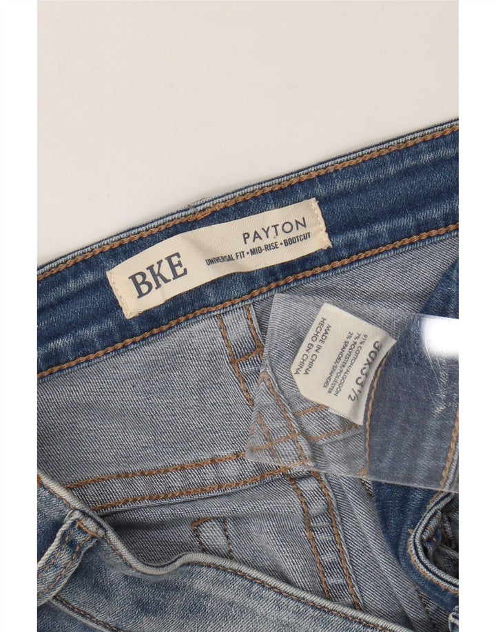 BKE Damen Payton Bootcut Jeans W30 L33,5 Blaue Baumwolle