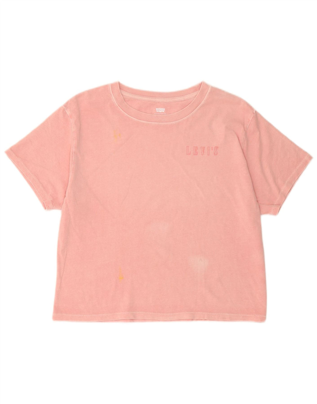 Levi's Damen-T-Shirt in Übergröße mit Grafik, UK 10, Größe S, Rosa