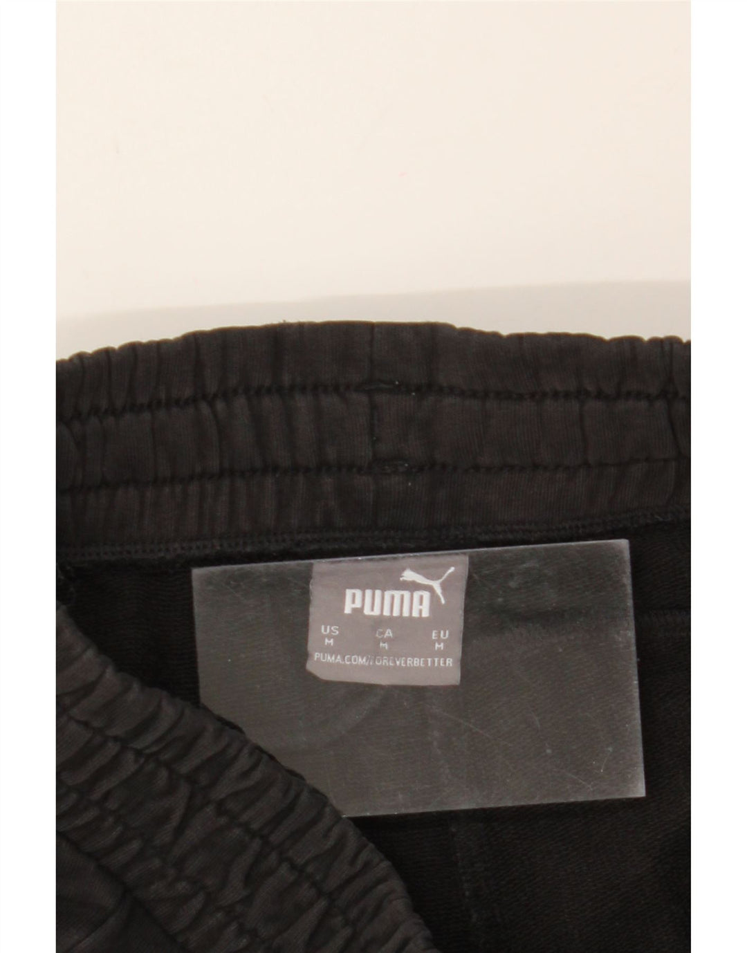 PUMA Mens Sport Shorts Medium  Black Vintage Puma and Second-Hand Puma from Messina Hembry 