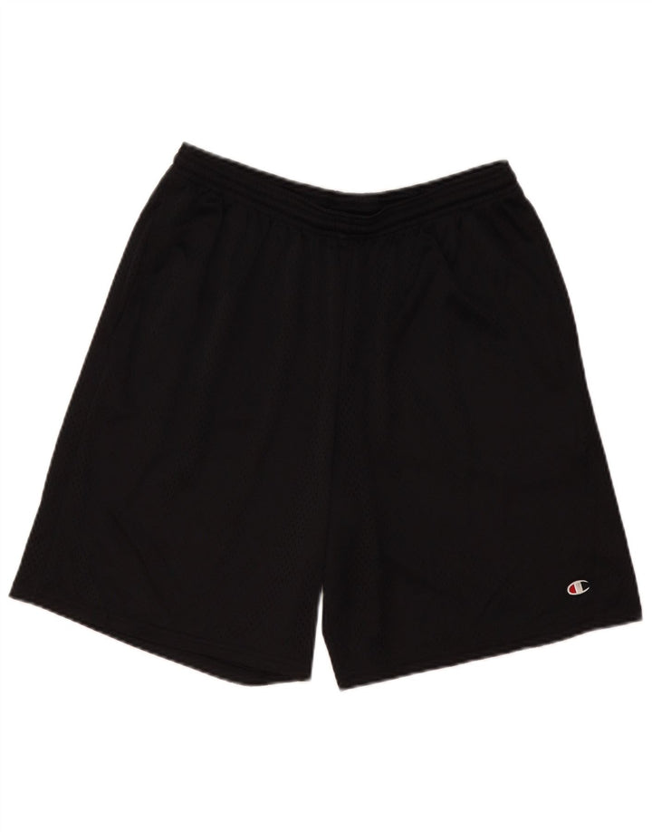Champion Herren Sportshorts Medium Schwarz Polyester