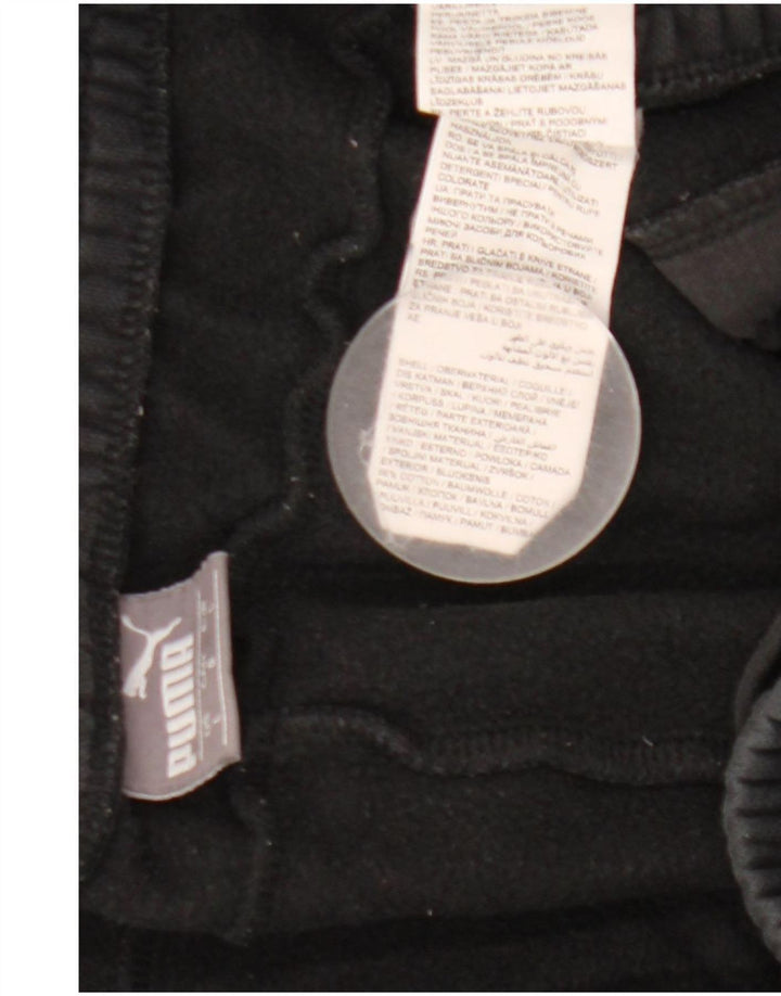 Puma Herren-Trainingshose, Jogginghose, Größe L, Schwarz, Baumwolle