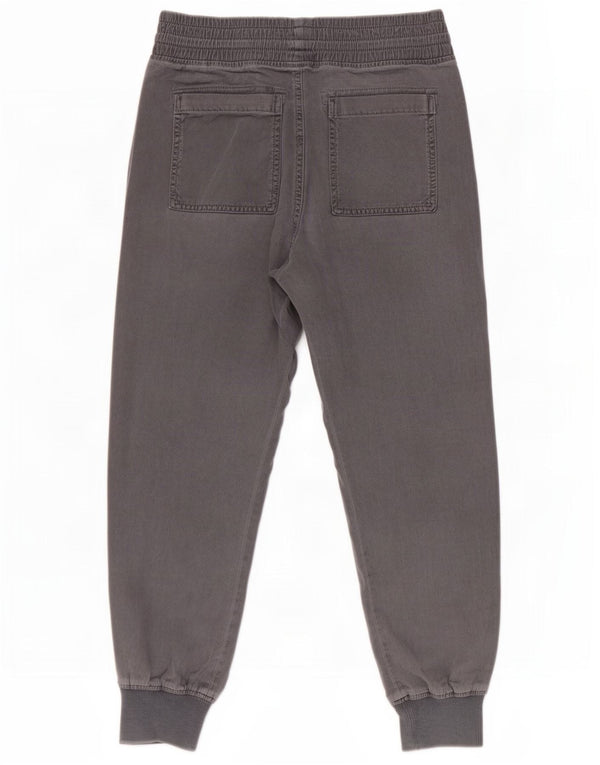 Zara Womens Joggers Casual Trousers Small W26 L24 Grey Lyocell