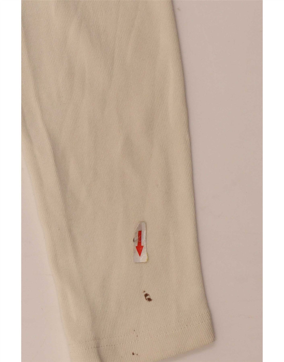 Gap Damen Top Langarm UK 14 Large Off White Cotton