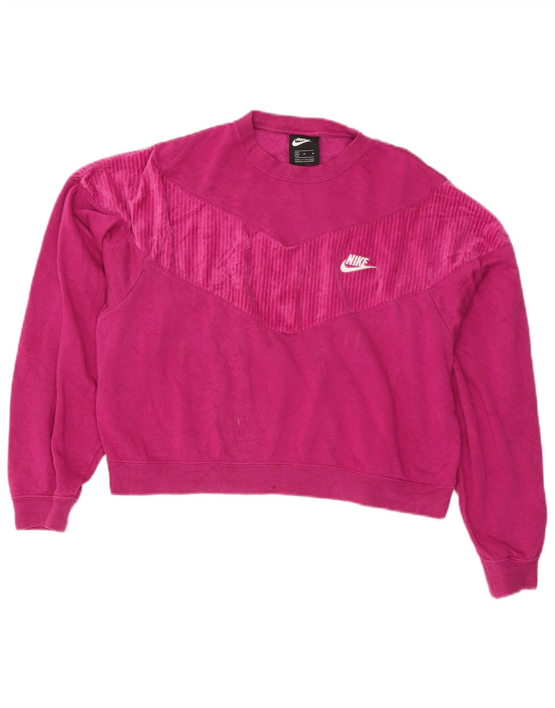 Nike Damen-Sweatshirt in Übergröße, Gr. 14, Mittelrosa