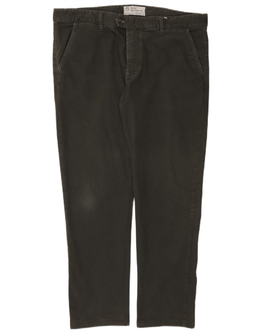 MURPHY & NYE Gerade Chino-Hose für Herren, W38, L30, grüne Baumwolle