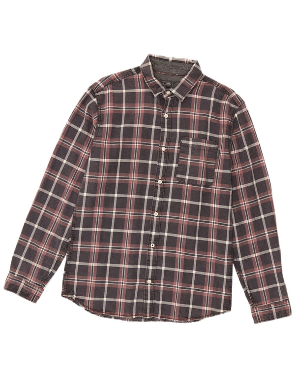 Jack & Jones Mens Shirt Medium Multicoloured Check Cotton