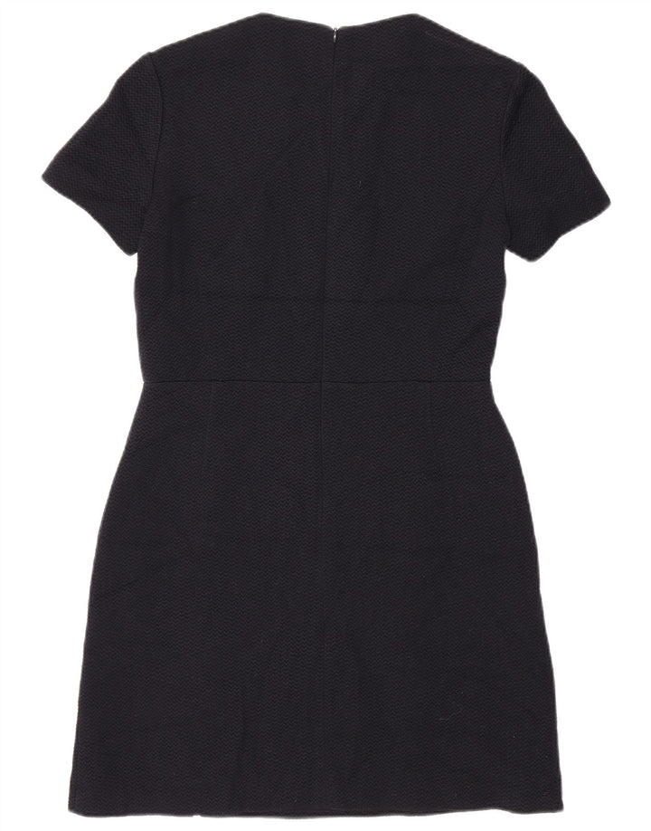 FRENCH CONNECTION Damen Etuikleid UK 12 Medium Marineblau Polyester