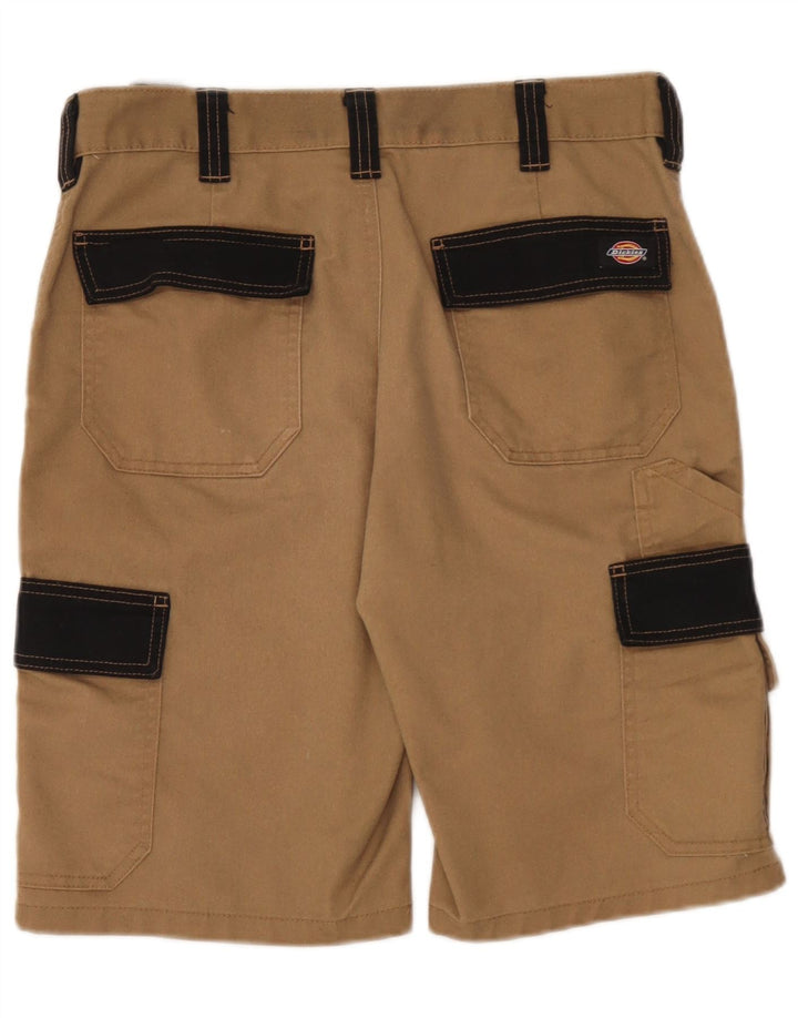 Dickies Herren-Cargoshorts W31 Mittelbeigefarbenes Colourblock-Polyester