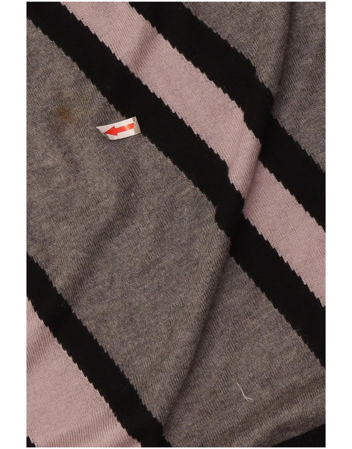 Marks & Spencer Damen Strick-Tunikakleid UK 14 Mittelrosa Farbblock