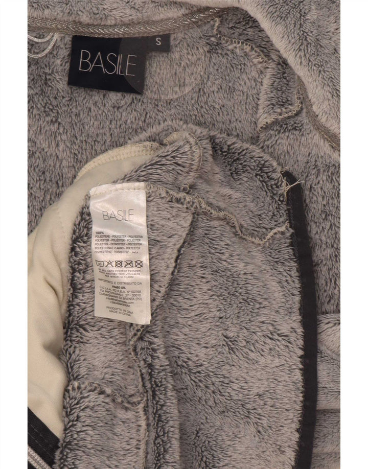 Basile Damen Fleecejacke UK 10 Small Grau Polyester
