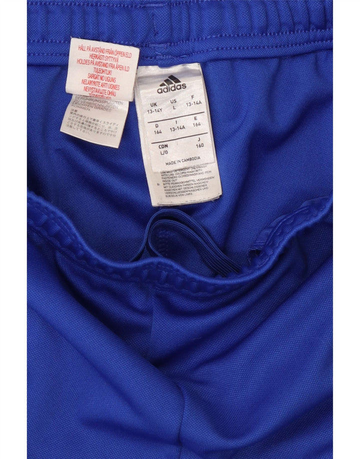 ADIDAS Climacool Trainingshose für Jungen, 13–14 Jahre, blaues Polyester