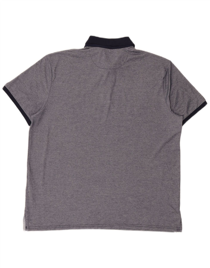 Ralph Lauren Herren Poloshirt XL Marineblau Baumwolle