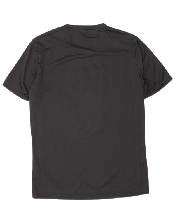 Adidas Herren Climalite Graphic T-Shirt Top Small Schwarz Polyester