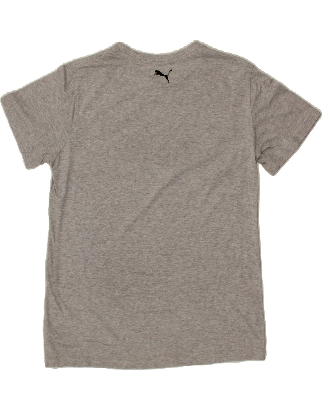 PUMA Boys Graphic T-Shirt Top 15-16 Years XL Grey Vintage Puma and Second-Hand Puma from Messina Hembry 