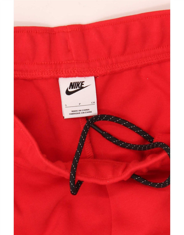 Nike Herren-Trainingshose, Jogginghose, Größe S, rote Baumwolle