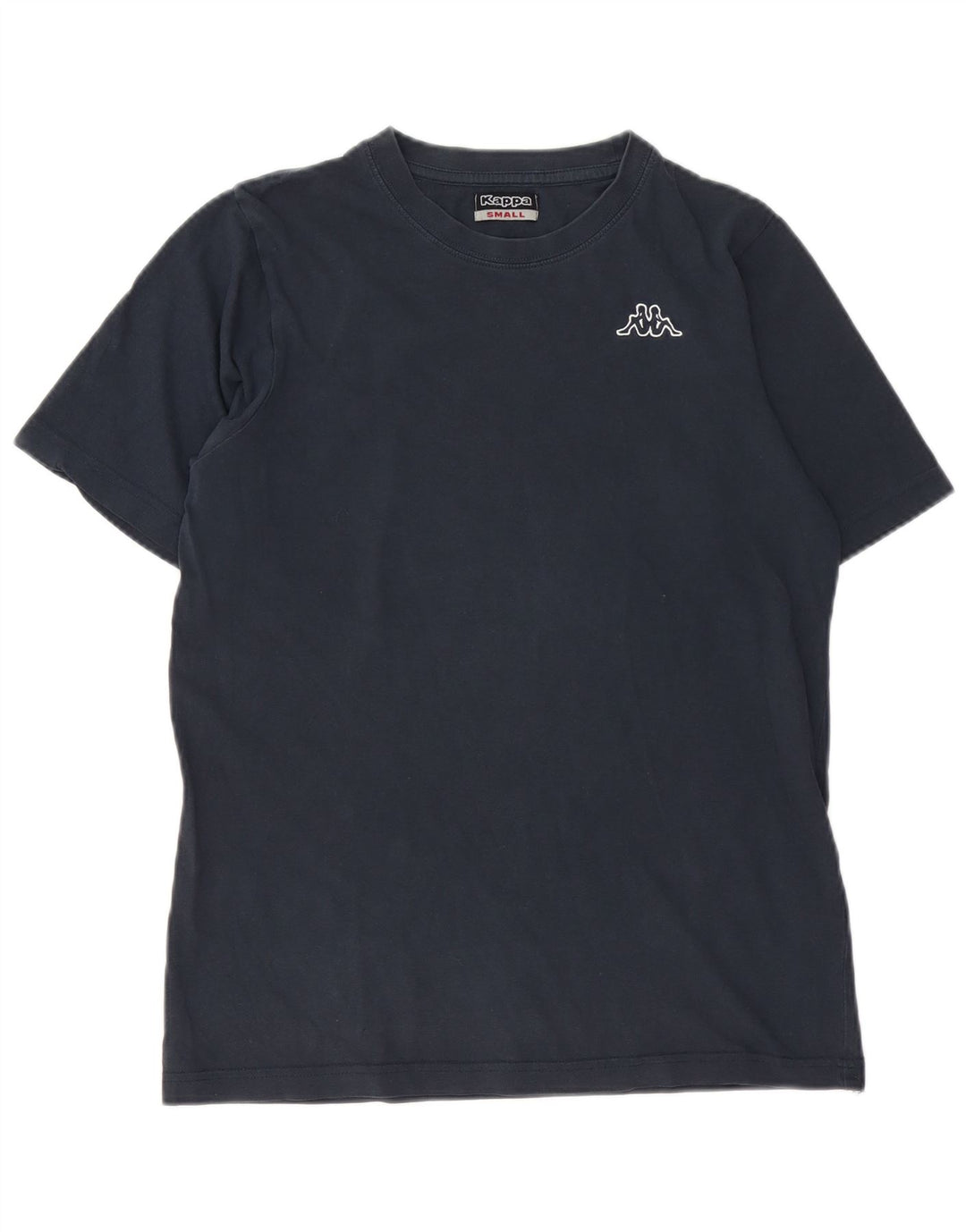 Kappa Herren T-Shirt Top Small Marineblau Baumwolle