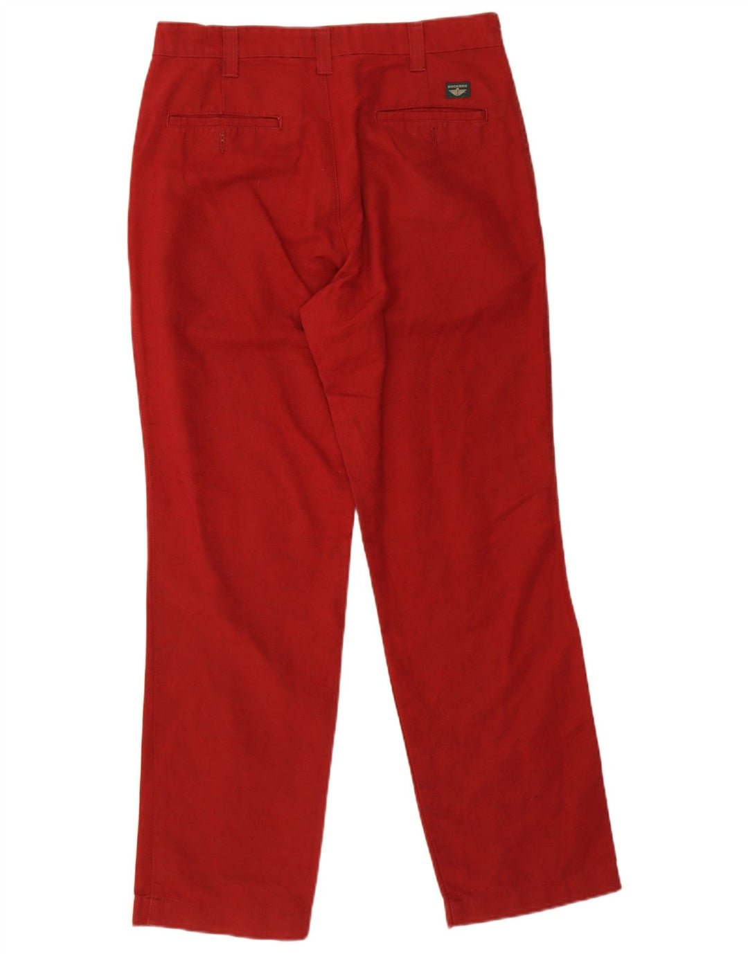 Dockers Herren Khakis Straight Chino Hose W33 L32 Rot