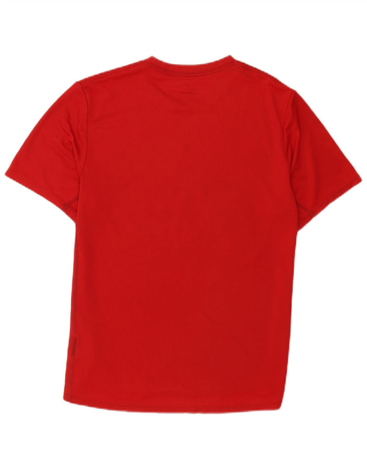 Nike Herren-T-Shirt mit Grafik, Mittelrotes Polyester