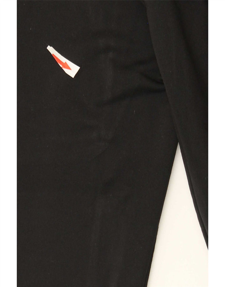 Kappa Herren-Trainingshose mit Grafik, mittelschwarz, Polyester