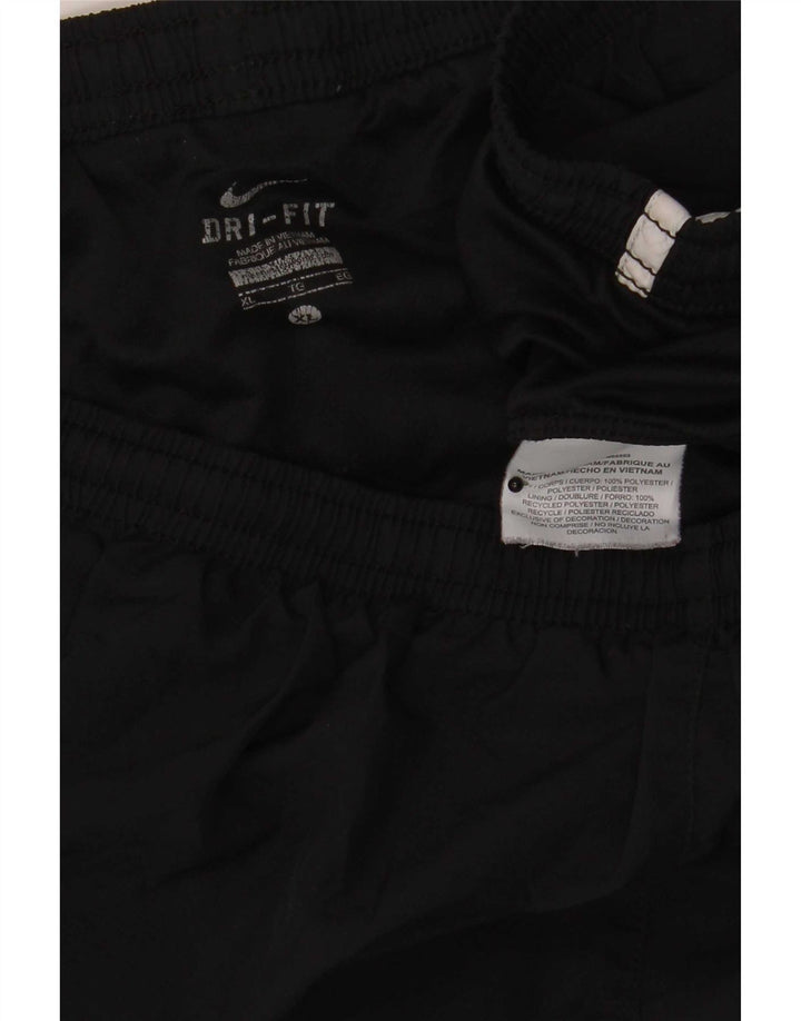 Nike Damen Sportshorts UK 18 XL Schwarz Polyester