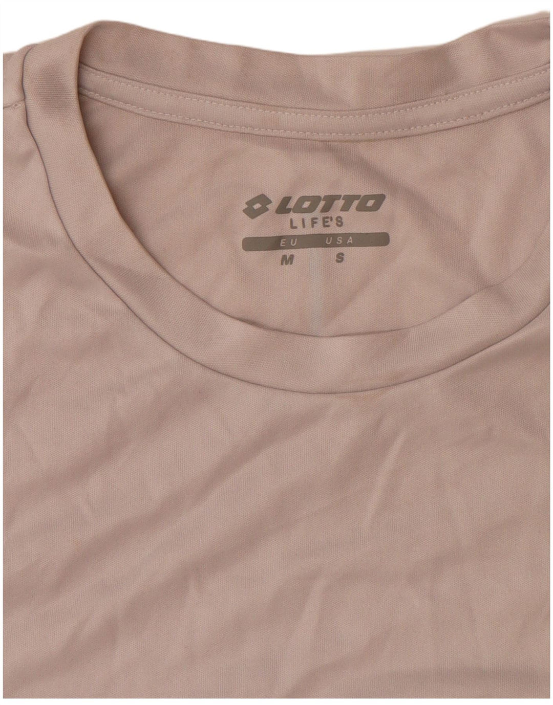 Lotto Herren T-Shirt Top Mittelgraues Polyester