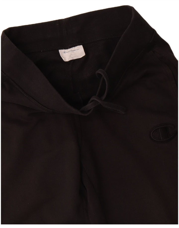 Champion Damen-Trainingshose, Jogginghose, mittelschwarz, Baumwolle