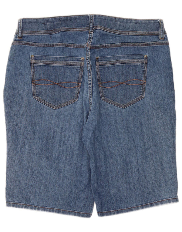 Lee Damen Riders Denim Shorts W34 Large Blau