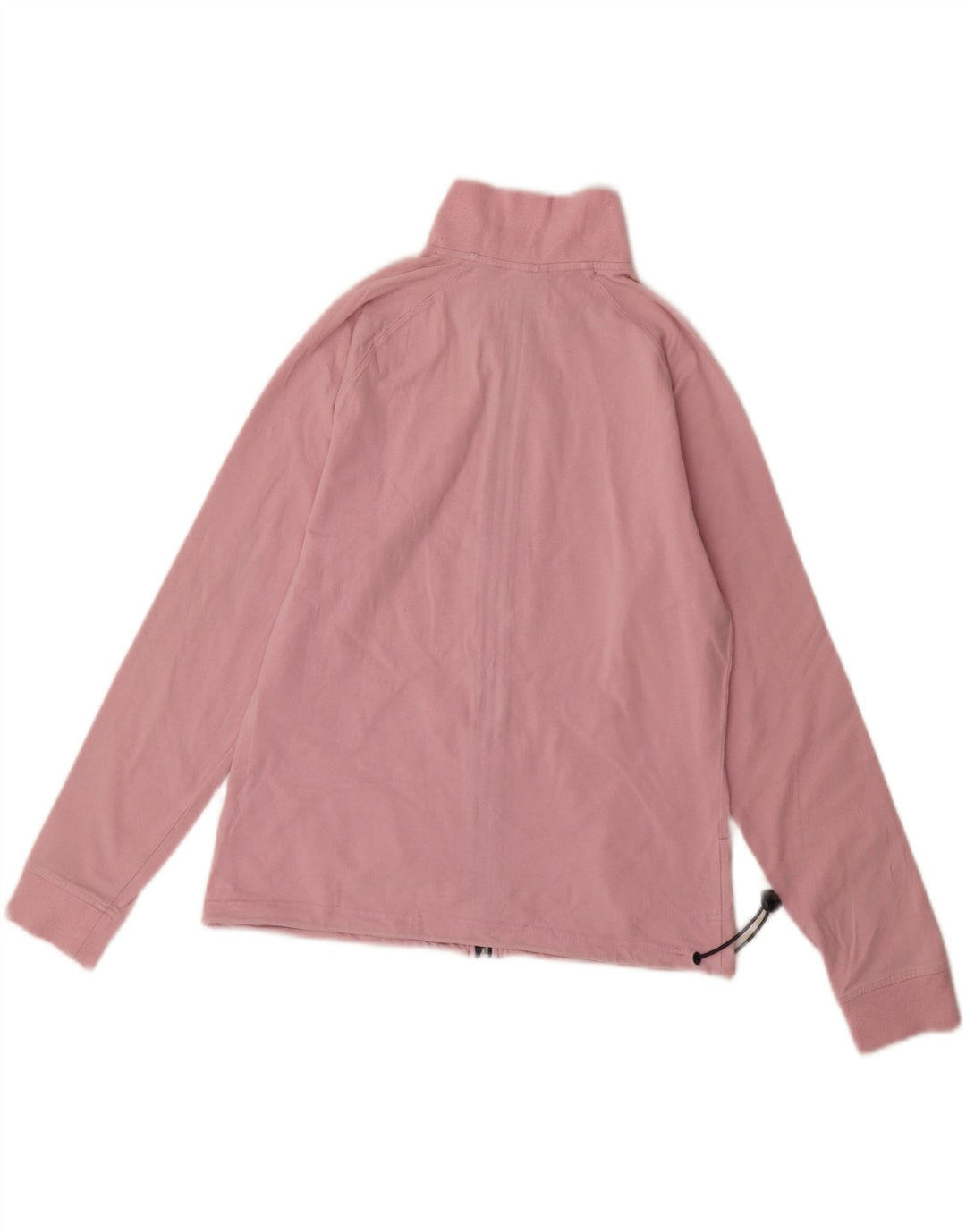 Asics Damen-Trainingsanzug-Top-Jacke UK 12 Mittelrosa Baumwolle