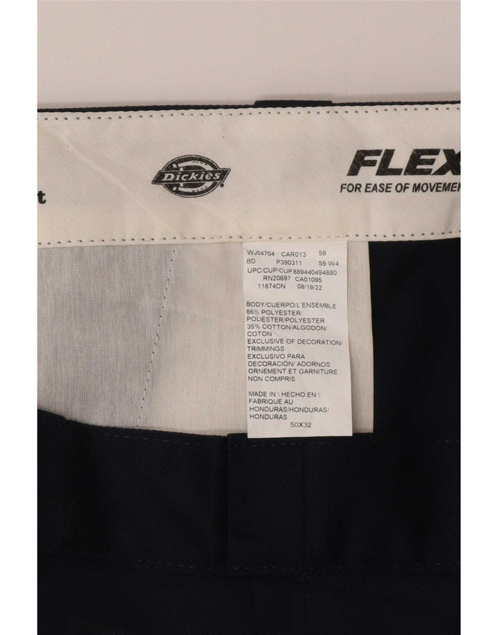 Dickies gerade Chino-Hose für Herren, W50, L32, marineblaues Polyester