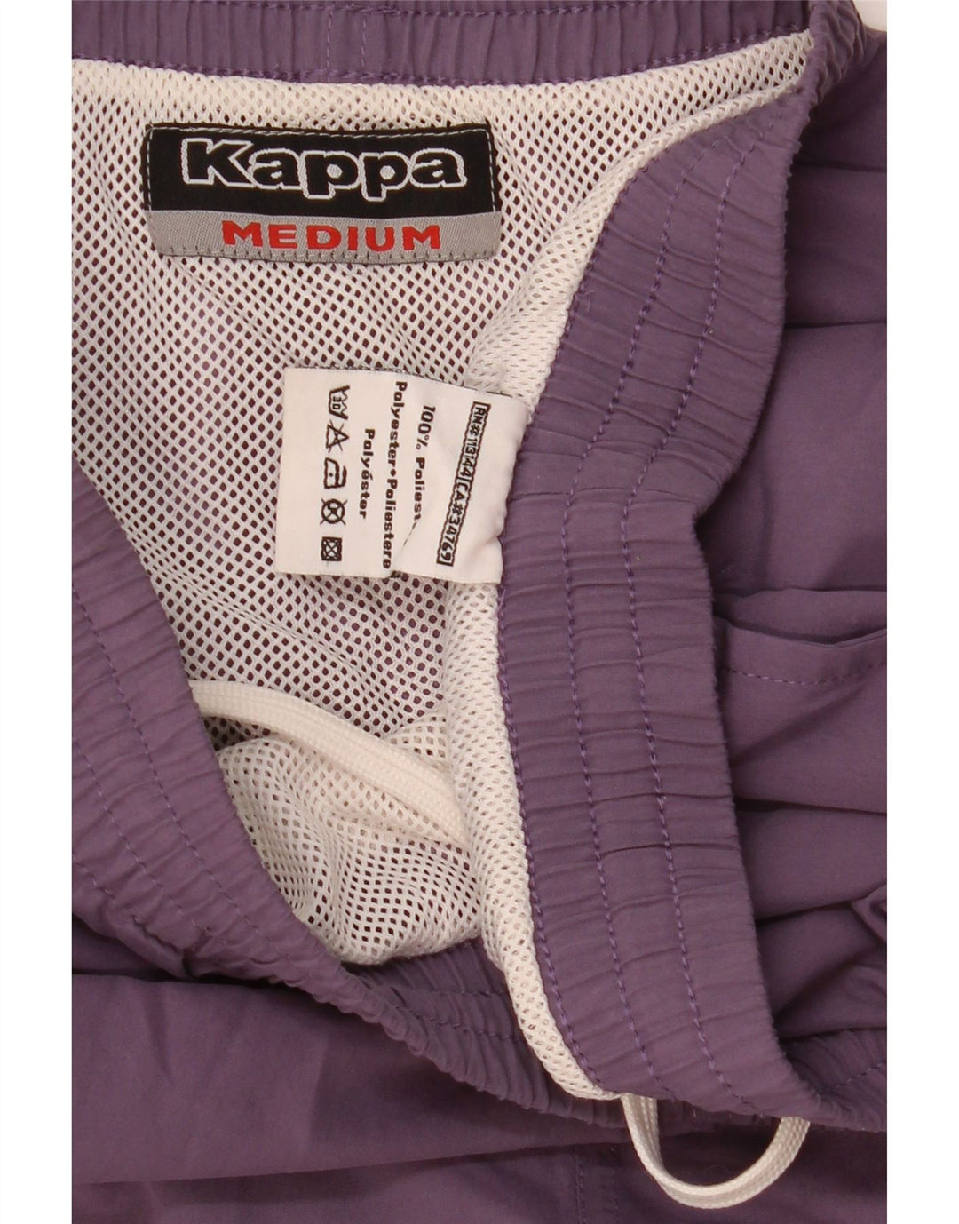Kappa Herren Sportshorts Medium Lila Polyester