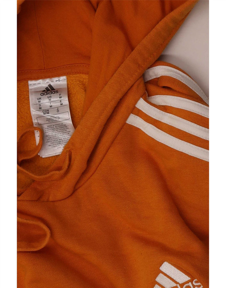 Adidas Herren Kapuzenpullover Mittelorange Baumwolle