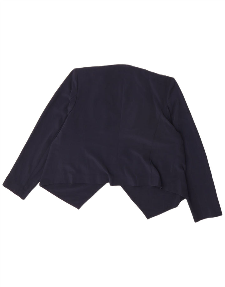 Marks & Spencer Damen Bolero Top UK 16 Large Marineblau Polyester