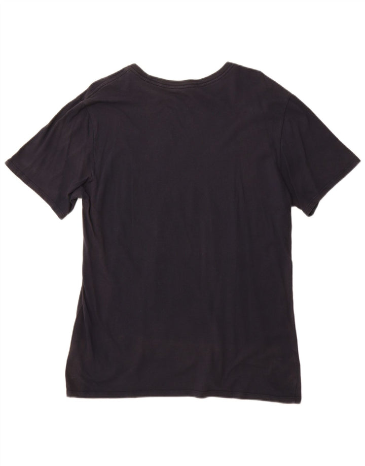NIKE Herren-T-Shirt mit Grafik, groß, marineblau, Baumwolle