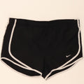 NIKE Womens Dri Fit Sport Shorts UK 10 Small  Black Polyester Vintage Nike and Second-Hand Nike from Messina Hembry 
