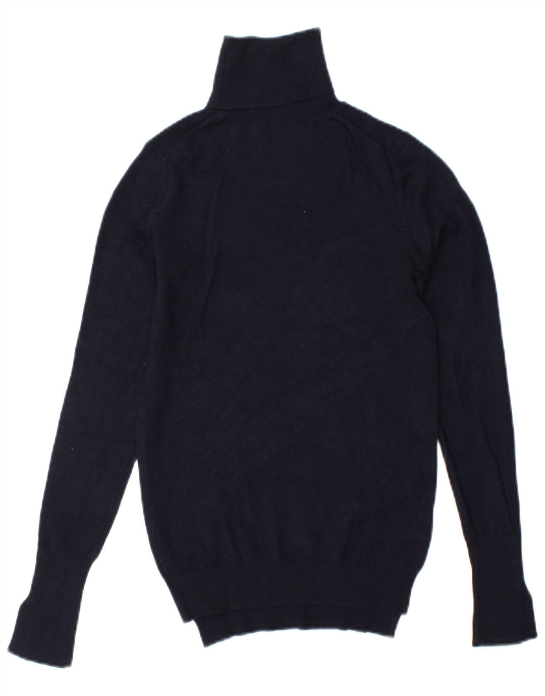 Rollkragenpullover für Damen von Zara, Gr. 10, Marineblau