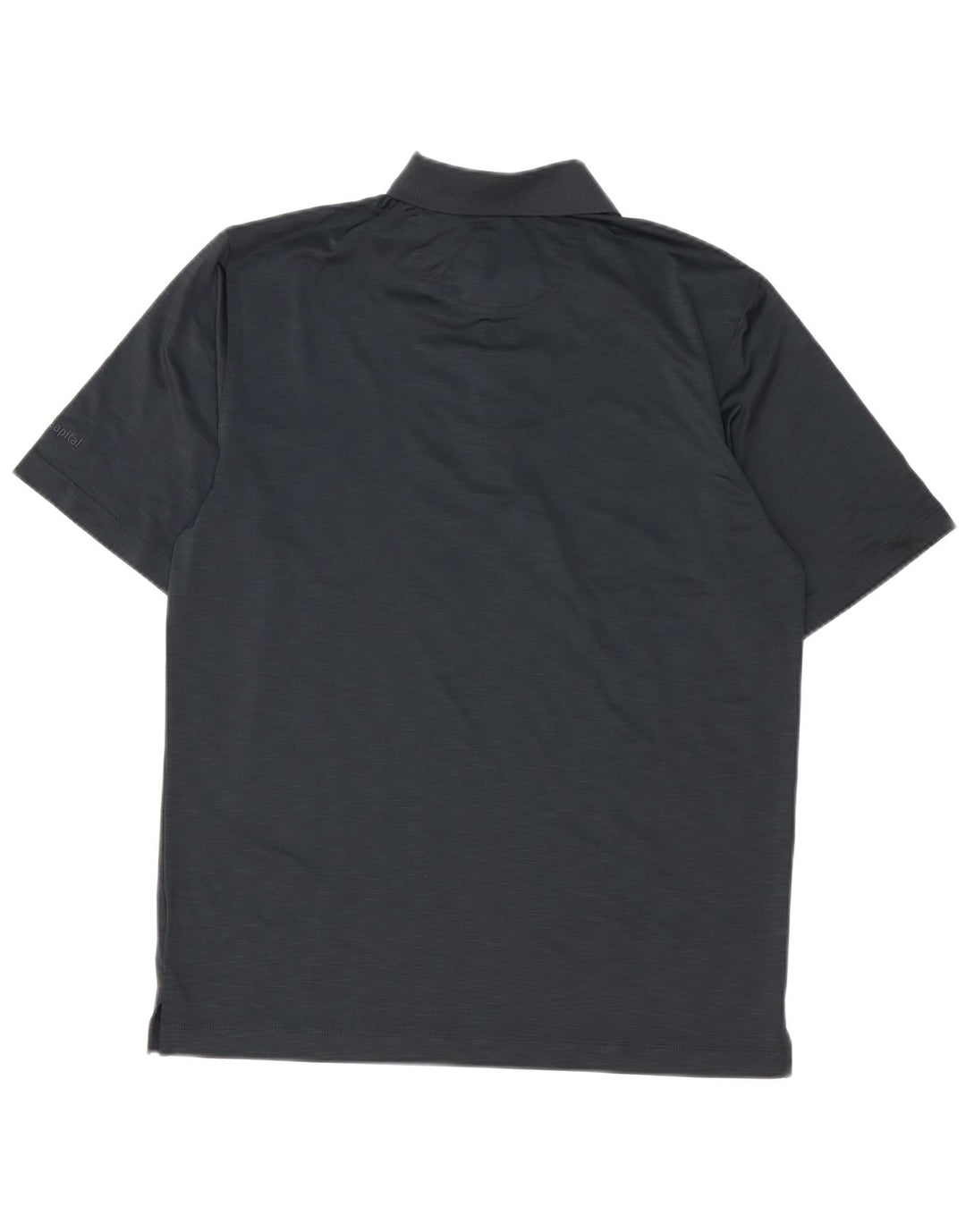 Greg Norman Herren-Poloshirt, Größe S, Schwarz, Polyester