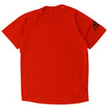 ADIDAS Herren Climalite Graphic T-Shirt Top Small Rot Polyester