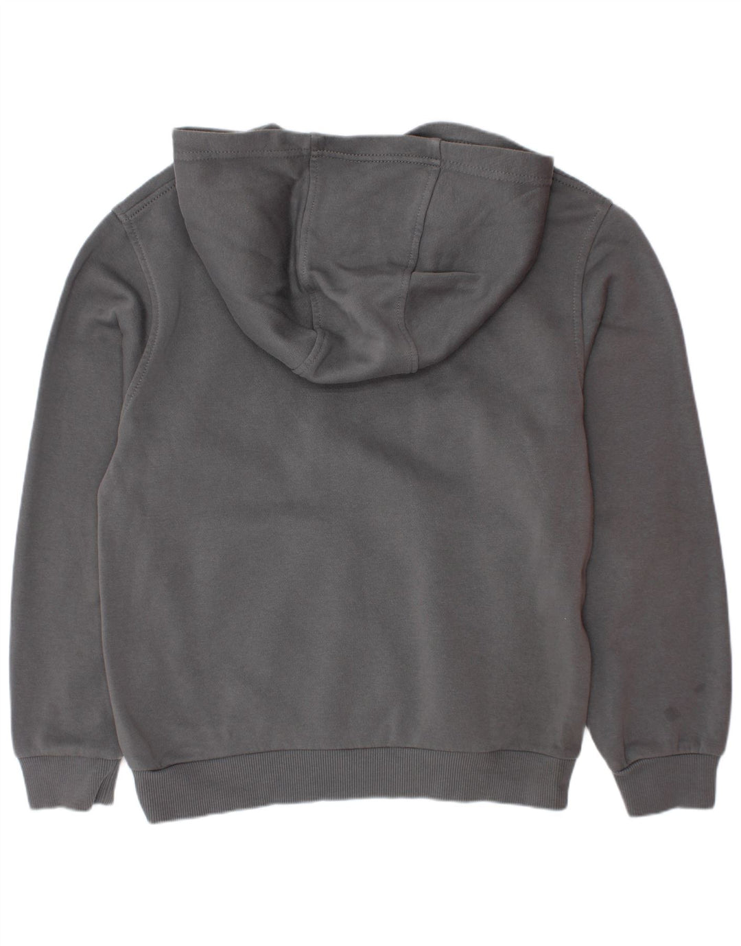 Nike Jungen-Pullover mit grafischem Kapuzenpullover, 10–11 Jahre, mittelgraue Baumwolle