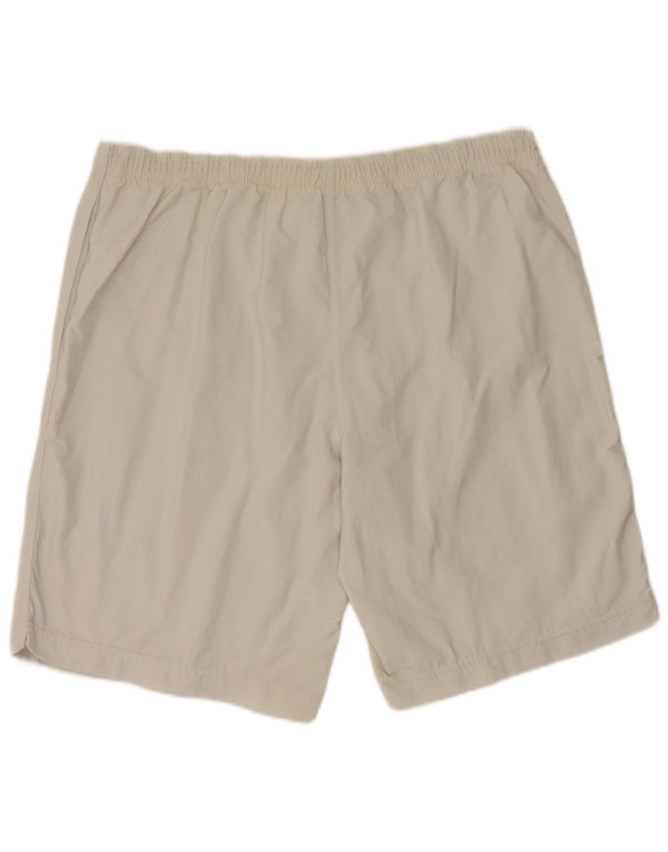AUSTRALIAN L'ALPINA Herren-Sportshorts Größe 54 2XL Graues Polyamid