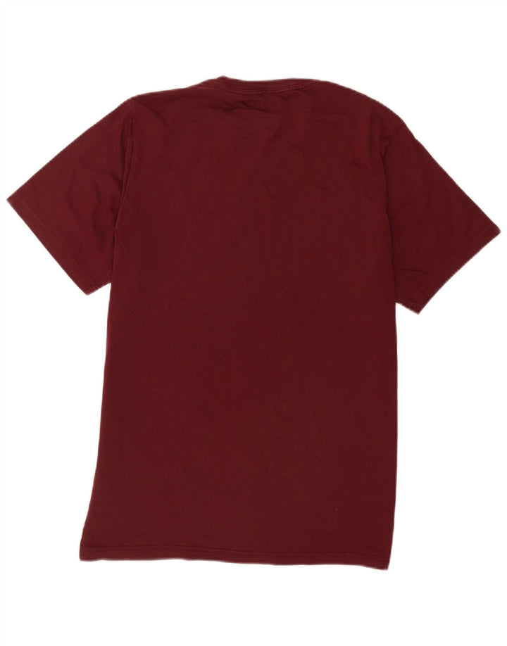 Converse Herren T-Shirt mit Grafik, mittelgroß, Burgunderrot