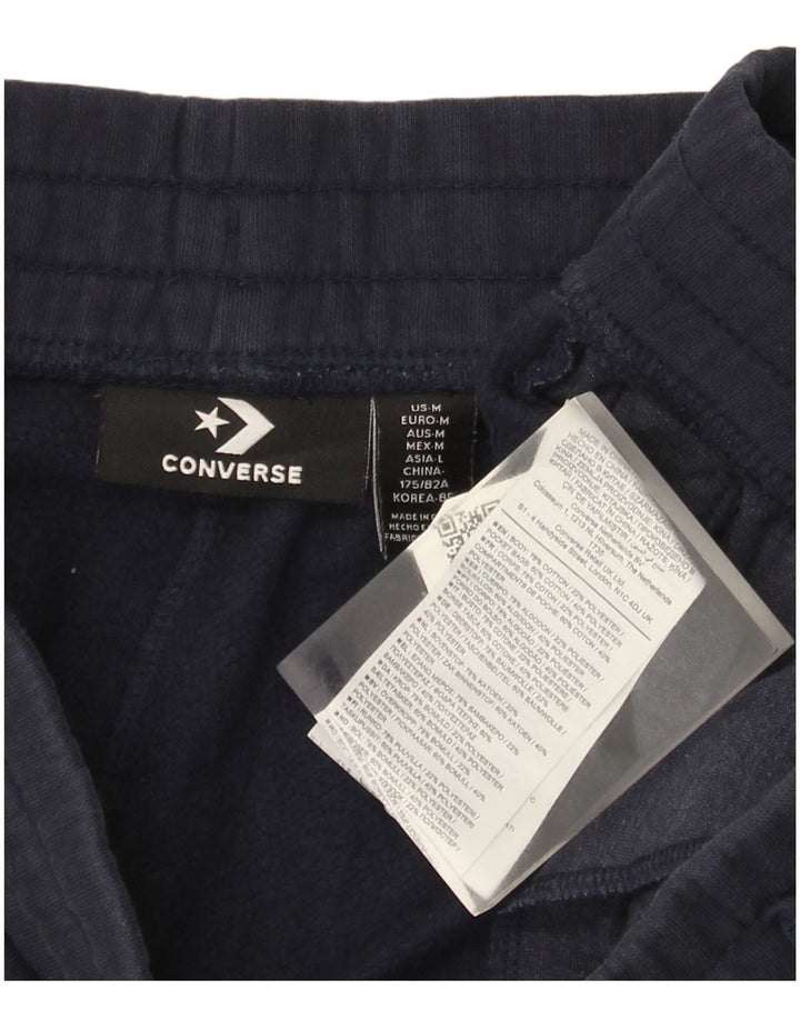 Converse Herren-Trainingshose, Jogginghose, mittelmarineblaue Baumwolle